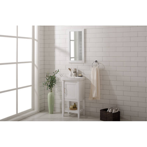 E.L. Mustee & Son Durastall 30'' x 73'' Square Sliding Shower Enclosure